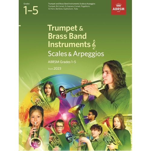 ABRSM Scales and Arpeggios for Trumpet Grades 1-5