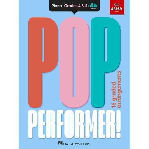 ABRSM Pop Performer! Piano Grade 4-5 Book