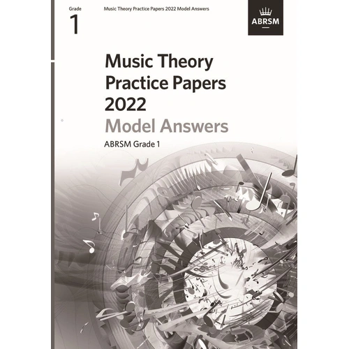 Music Theory Practice Papers 2022 Answers ABRSM Grade 1