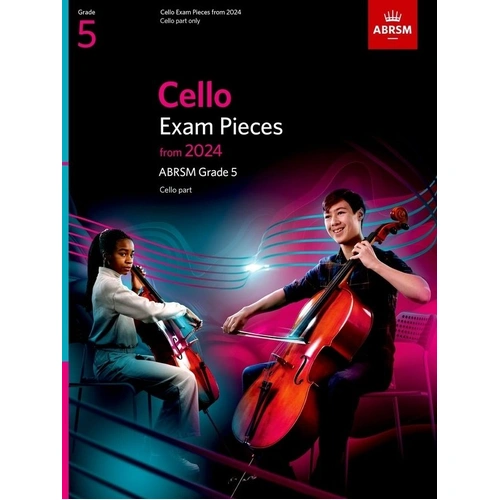 Cello Exam Pieces from 2024 ABRSM Grade 5 Cello Part