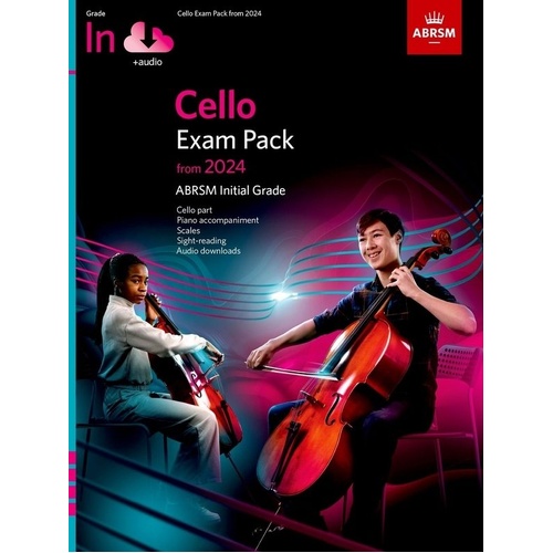 ABRSM Cello Exam Pack for 2024 Initial Grade
