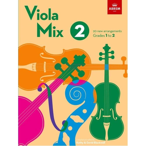Viola Mix Book 2 Grades 1 to 2 for Viola/Piano by David & Kathy Blackwell