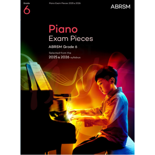 ABRSM Piano Exam Pieces 2025-26 Grade 6 Sheet Music