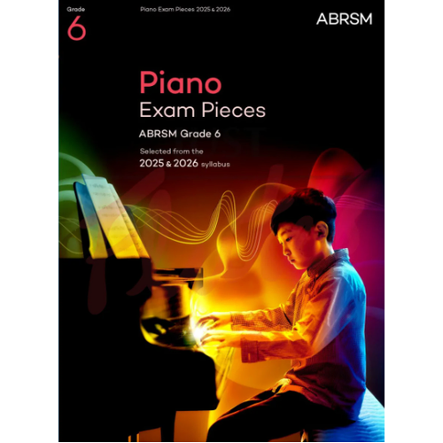 ABRSM Piano Exam Pieces 2025-26 Grade 6 Sheet Music