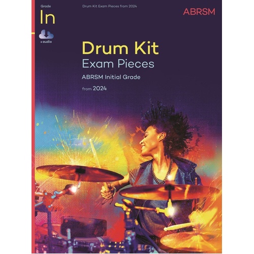 ABRSM Drum Kit Exam Pieces Initial Grade 2024