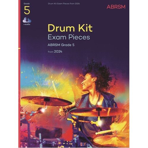 ABRSM Drum Kit Exam Pieces Grade 5 from 2024