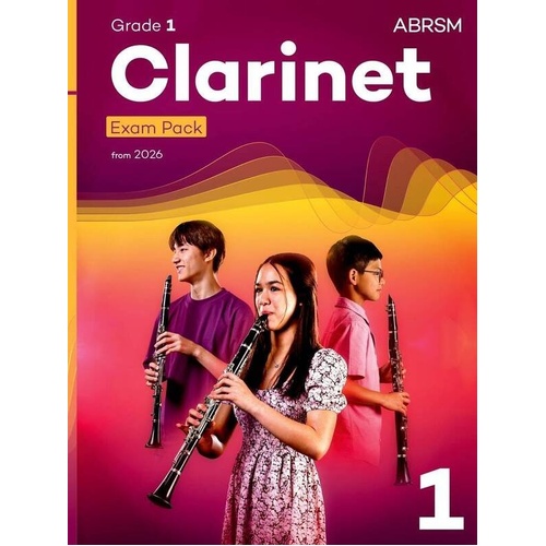 ABRSM Clarinet Exam Pack Grade 1 2026, 40 Pages