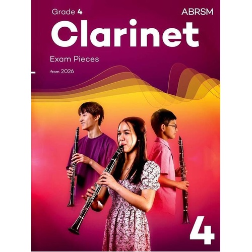 ABRSM Clarinet Exam Pieces Grade 4 2026 - 36 Pages
