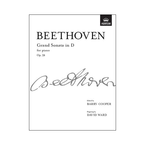 Beethoven Grand Sonata in D Op 28 - ABRSM Signature Series Sheet Music