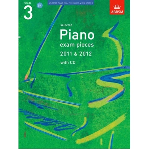 AB PNO Examination Pieces 2011-2012 Grade 3 Book/CD