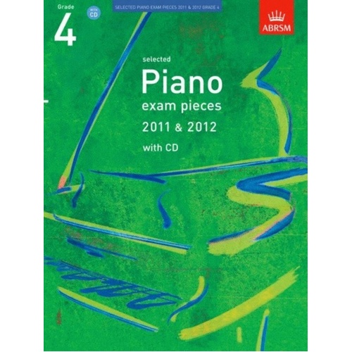 AB Piano Examination Pieces 2011-2012 Grade 4 Book/CD