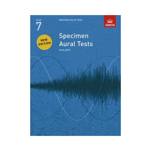 ABRSM Specimen Aural Tests Grade 7 Book