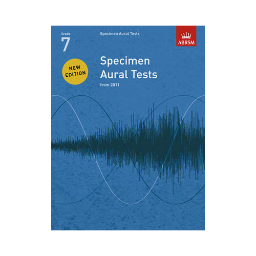 ABRSM Specimen Aural Tests Grade 7 Book
