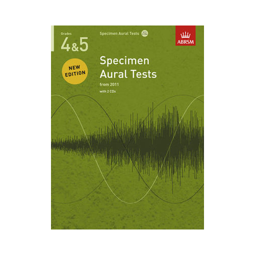 ABRSM Specimen Aural Tests Grade 4-5 Book with CD