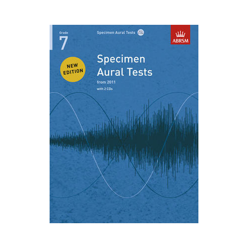 ABRSM Specimen Aural Tests Grade 7 Book with CD