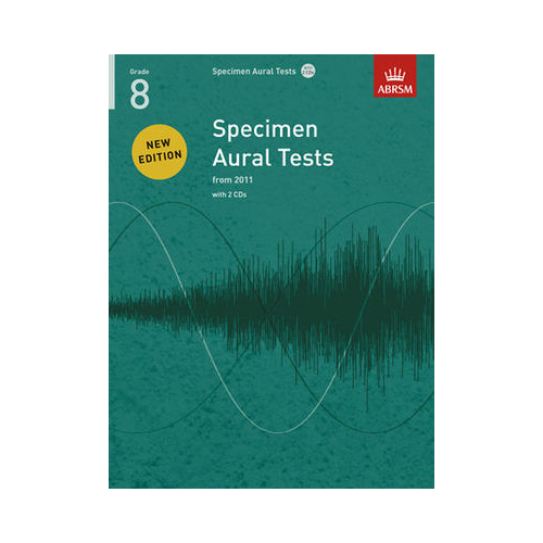 ABRSM Specimen Aural Tests Grade 8 Book with CD