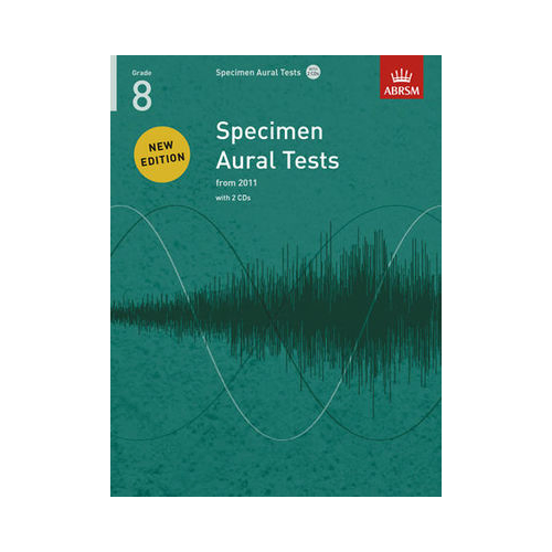 ABRSM Grade 8 Specimen Aural Tests Book with CD