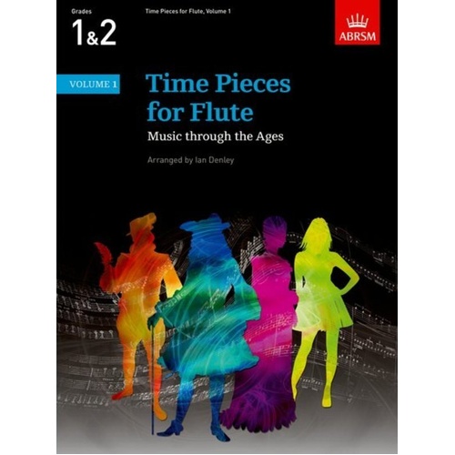 Time Pieces for Flute Volume 1 by ABRSM - 44 Pages of Tuneful Flute & Piano Pieces