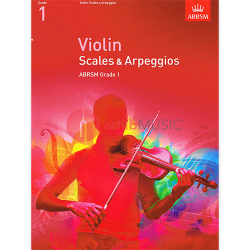 ABRSM Violin Scales & Arpeggios Grade 1 Exam Book