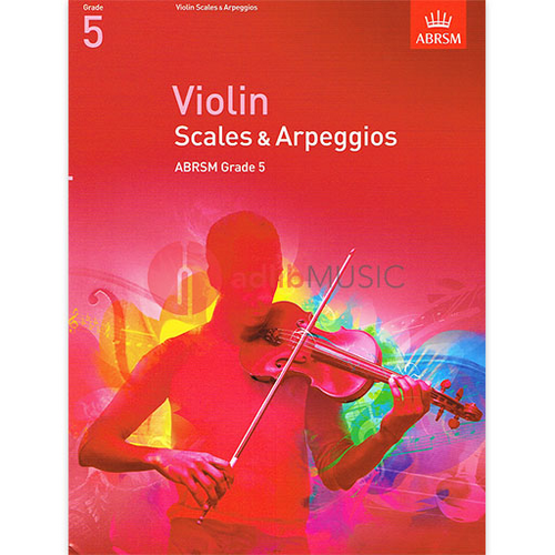 ABRSM Violin Scales & Arpeggios Grade 5 Exam Book