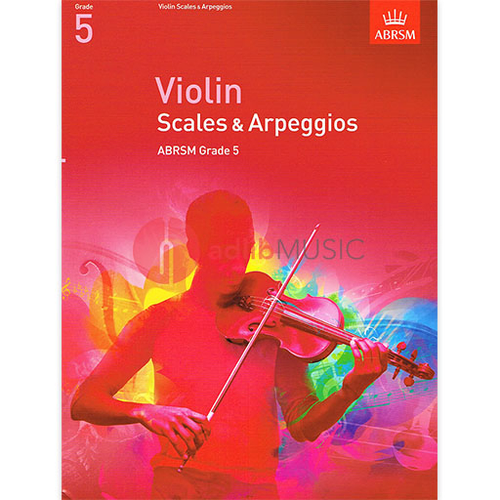 ABRSM Violin Scales & Arpeggios Grade 5 Exam Book