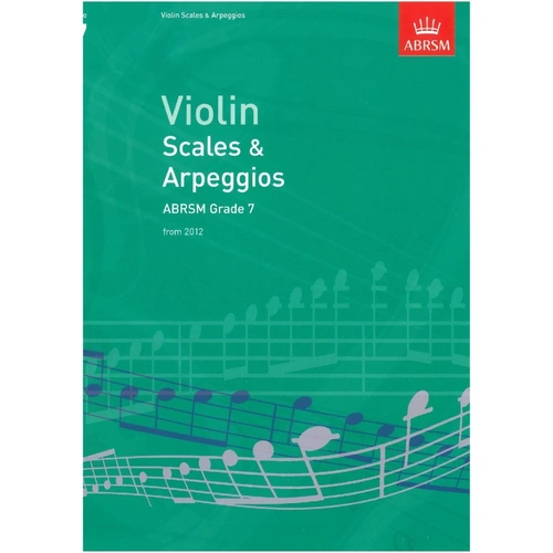 ABRSM Violin Scales & Arpeggios Grade 7 2012 Edition