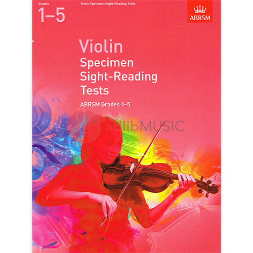 ABRSM Violin Specimen Sight-Reading Tests Grades 1-5