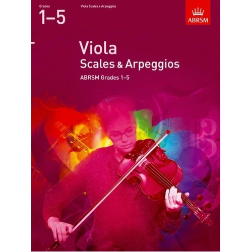 ABRSM Viola Scales & Arpeggios for Grades 1-5 Sheet Music