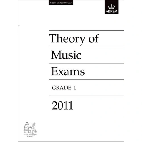 ABRSM Music Theory Papers 2011 Grade 1