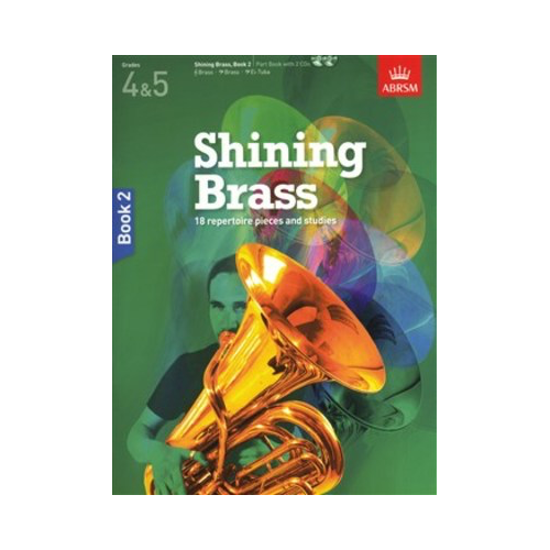 ABRSM Shining Brass Book 2 Grades 4-5 Book and CD for Brass Instruments