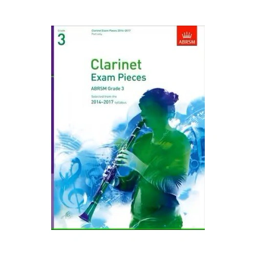 ABRSM Clarinet Exam Pieces 2014-2017 Grade 3 Part