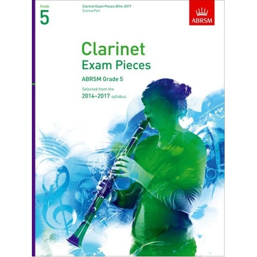 ABRSM Clarinet Exam Pieces 2014-2017 Grade 5 Score & Part