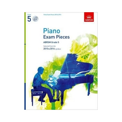 ABRSM Piano Exam Pieces 2015-2016 Grade 5 Book/CD