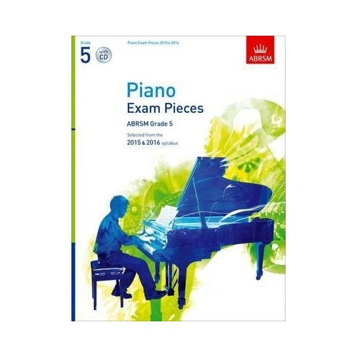 ABRSM Piano Exam Pieces 2015-2016 Grade 5 Book with CD