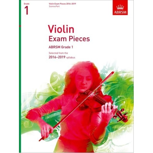 Violin Exam Pieces Grade 1 2016-2019 by ABRSM, 28 Pages