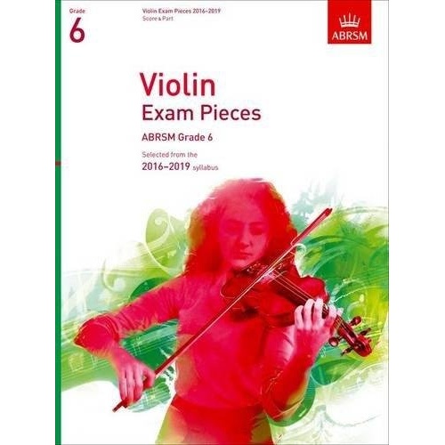 Violin Exam Pieces Grade 6 2016-2019 ABRSM