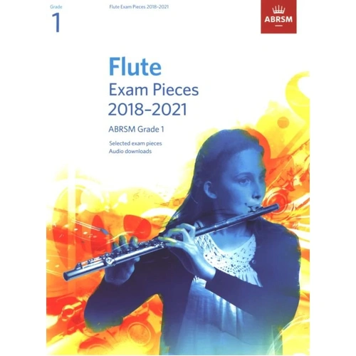 Flute Exam Pieces 2018-2021 Grade 1 Book by ABRSM