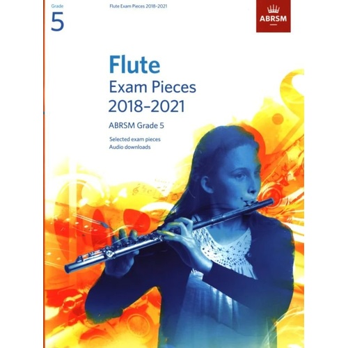 Flute Exam Pieces 2018-2021 Grade 5 ABRSM Book