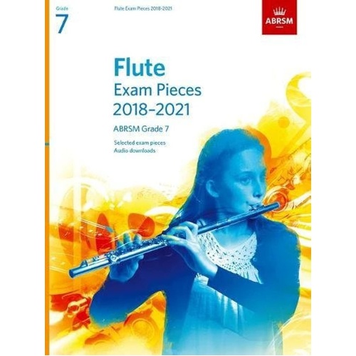 Flute Exam Pieces 2018-2021 Grade 7 Book by ABRSM