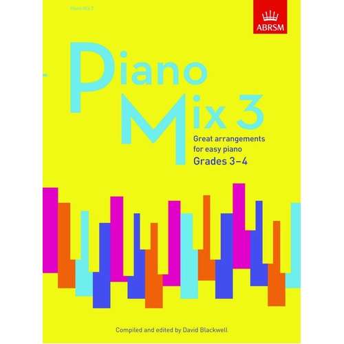 Piano Mix 3 Grade 3-4 for Easy Piano - 47 Pages, ABRSM