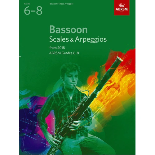 ABRSM Bassoon Scales & Arpeggios for Grades 6-8
