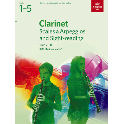 ABRSM Clarinet Scales, Arpeggios & Sight Reading Grades 1-5