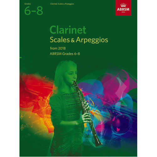 ABRSM Clarinet Scales & Arpeggios for Grades 6-8