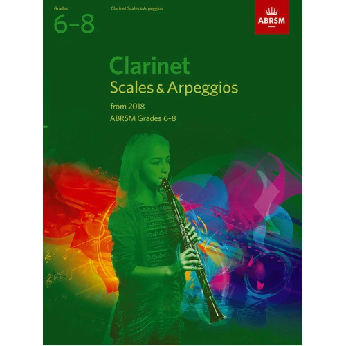 ABRSM Clarinet Scales & Arpeggios for Grades 6-8