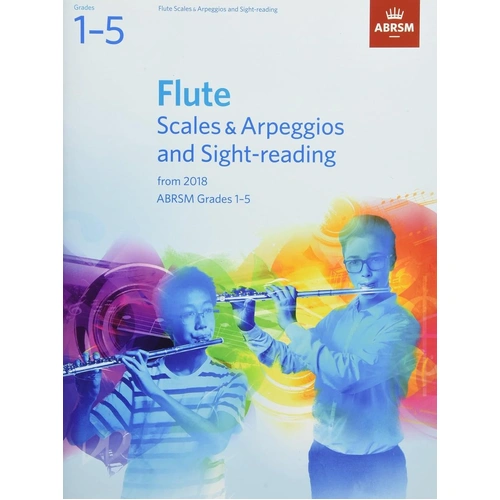 Flute Scales & Arpeggios Sight-Reading Book Grades 1-5 ABRSM 2018
