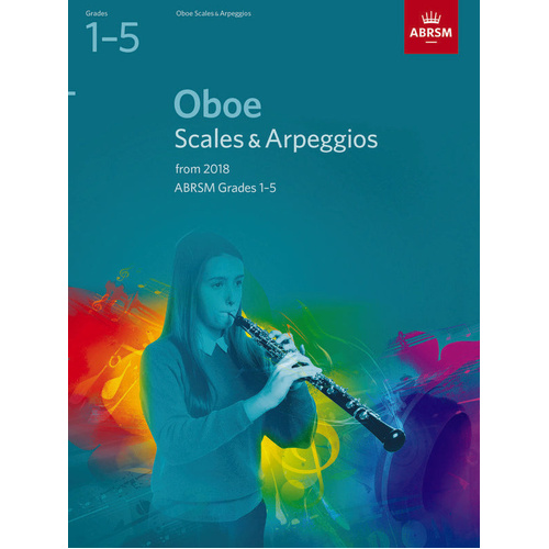 ABRSM Oboe Scales & Arpeggios for Grades 1-5