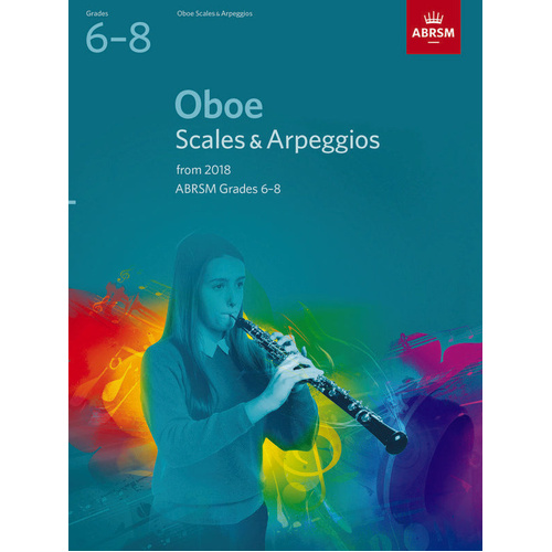 ABRSM Oboe Scales & Arpeggios for Grades 6-8 Sheet Music