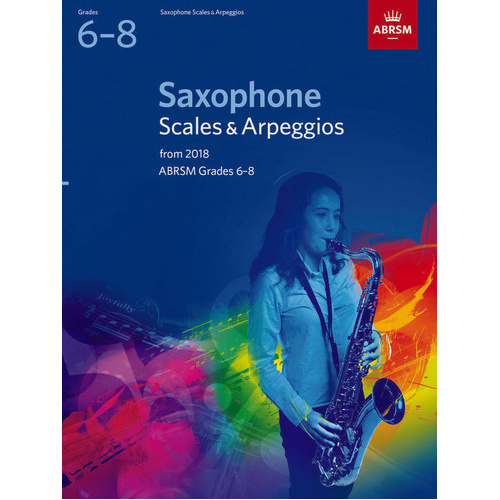 ABRSM Saxophone Scales & Arpeggios for Grades 6-8