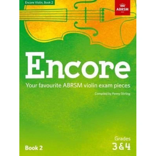 ABRSM Violin Encore Book 2 - Grades 3 & 4 Sheet Music Collection