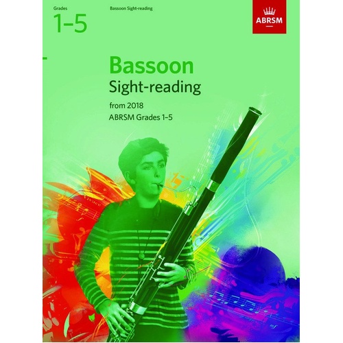 Bassoon Sight-Reading Tests Grades 1-5 ABRSM 2018
